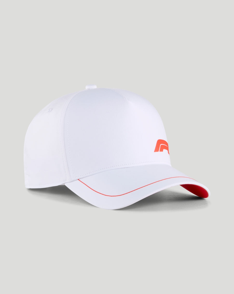 F1 Fanwear Unisex Baseball Cap - White