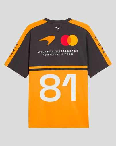 McLaren Men's Team Piastri T-Shirt - Papaya