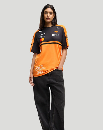McLaren Men's Team Piastri T-Shirt - Papaya
