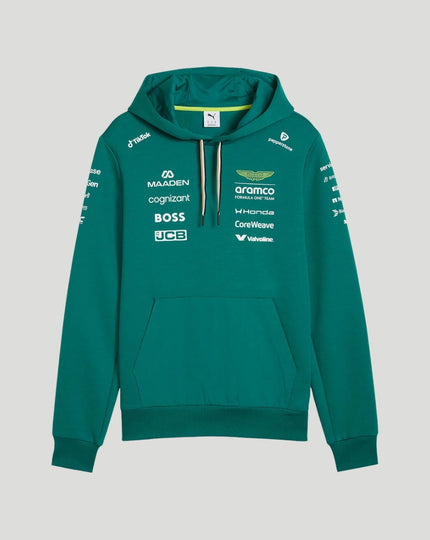 Aston Martin F1 Men's Team Hoodie - Green