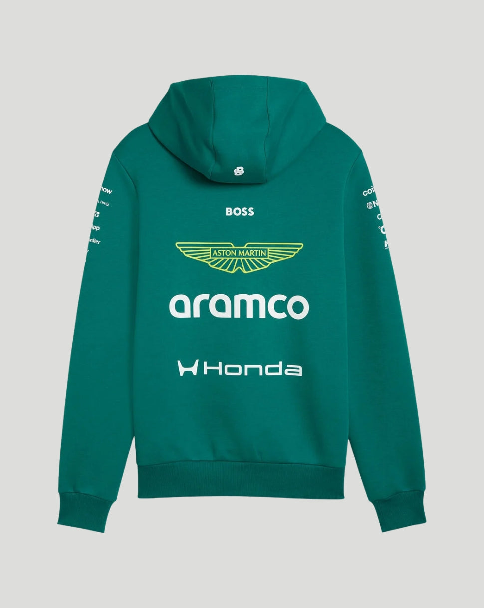 Aston Martin F1 Men's Team Hoodie - Green