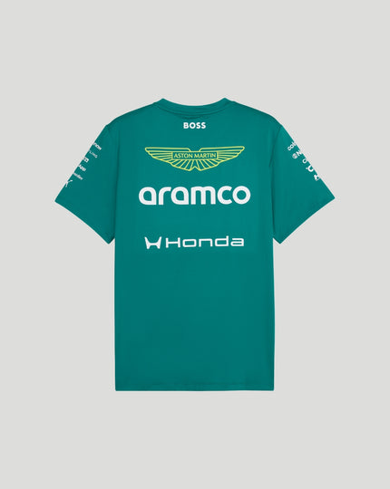 Aston Martin F1 Men's Team T-Shirt - Green