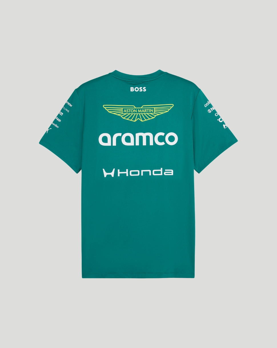 Aston Martin F1 Men's Team T-Shirt - Green
