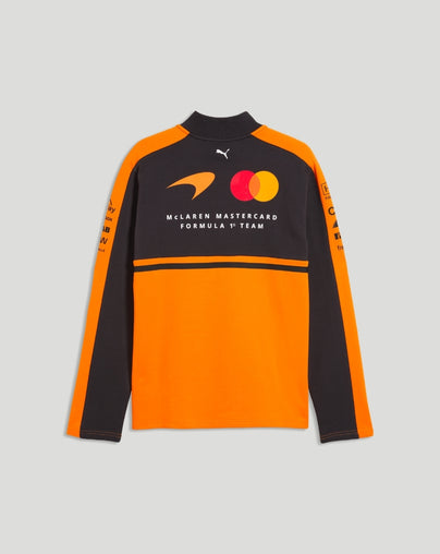 McLaren Men's Team Half-Zip Sweat - Papaya