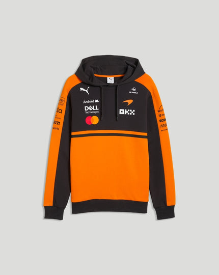 McLaren Men's Team Hoodie - Papaya