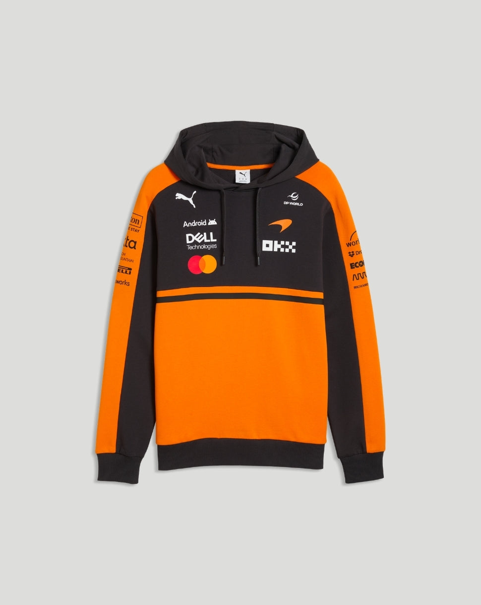 McLaren Men's Team Hoodie - Papaya