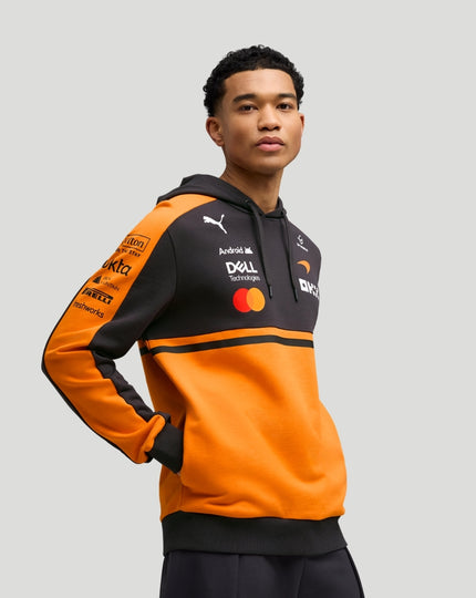 McLaren Men's Team Hoodie - Papaya