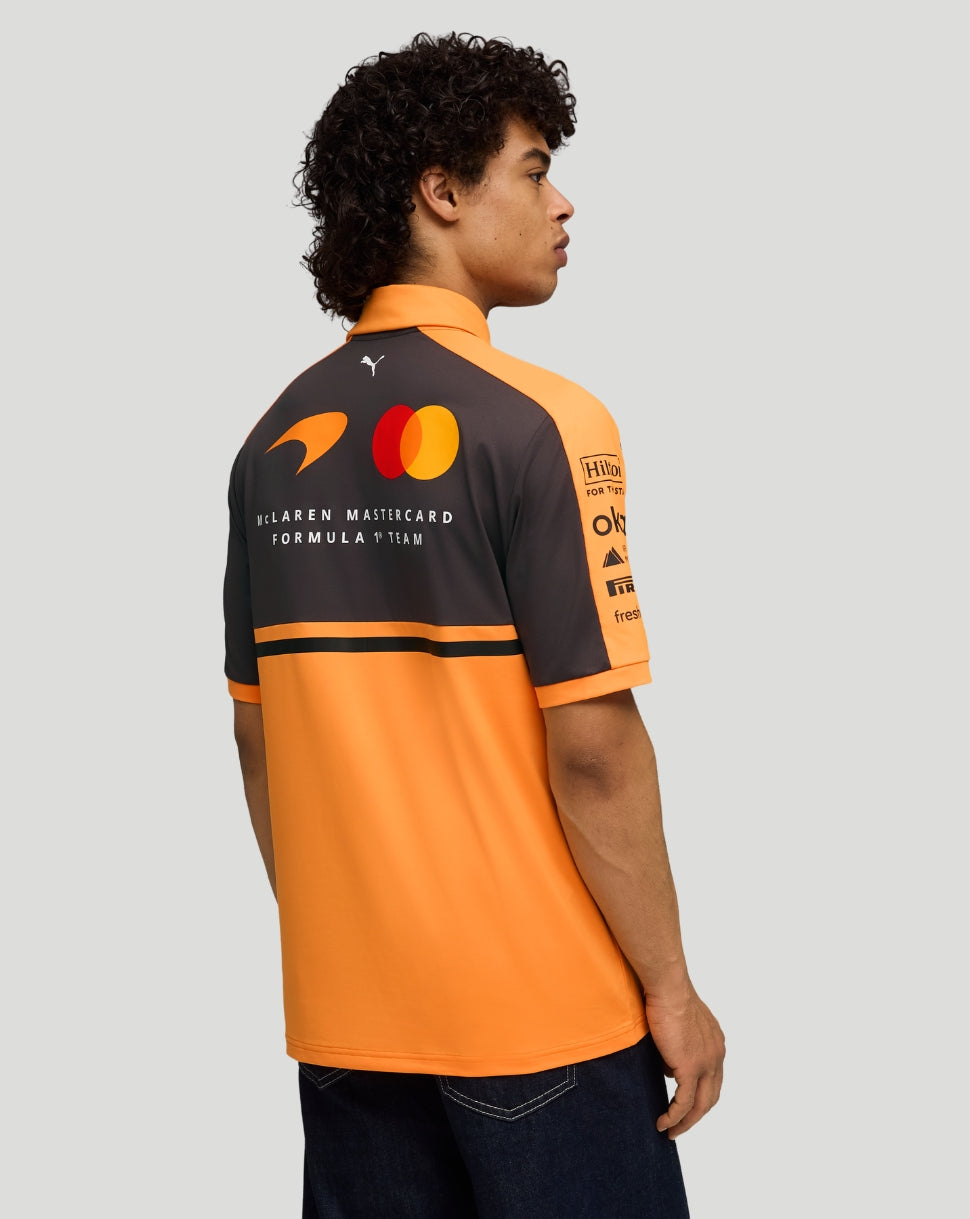 McLaren Men's Team Polo - Papaya