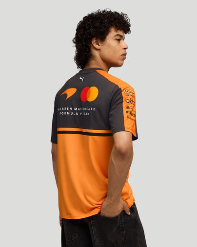 McLaren Men's Team T-Shirt - Papaya