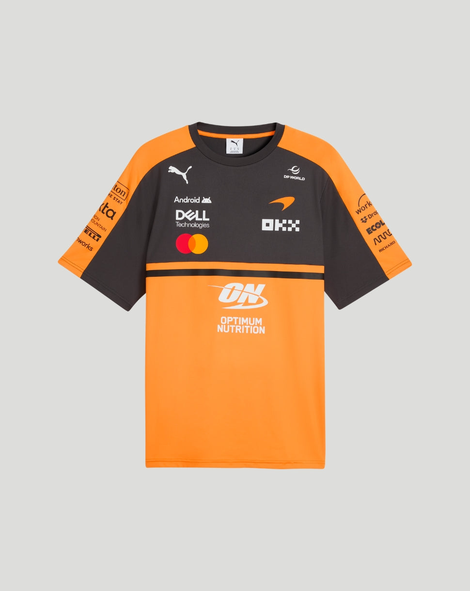 McLaren Men's Team T-Shirt - Papaya