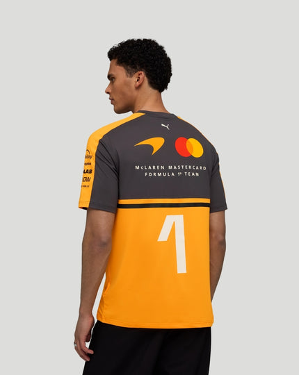 McLaren Men's Team Norris T-Shirt - Papaya