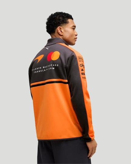 McLaren Men's Team Softshell Jacket - Papaya