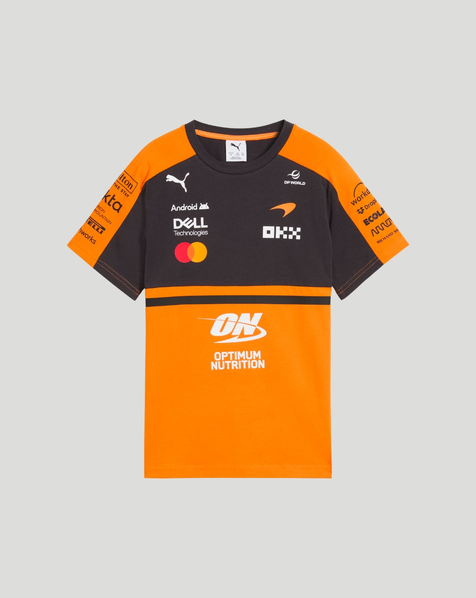 McLaren Junior Team T-Shirt - Papaya