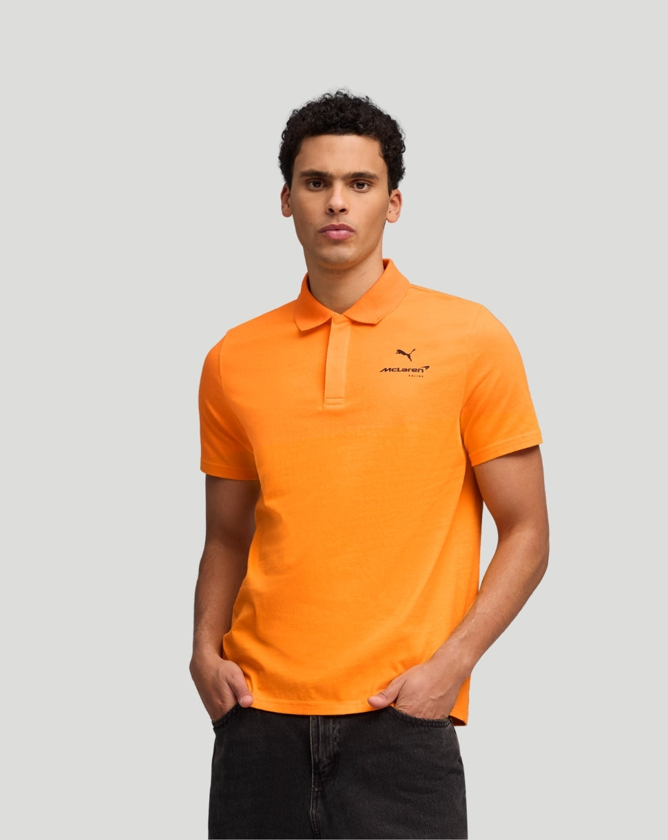 McLaren Men's Small Logo Polo - Papaya