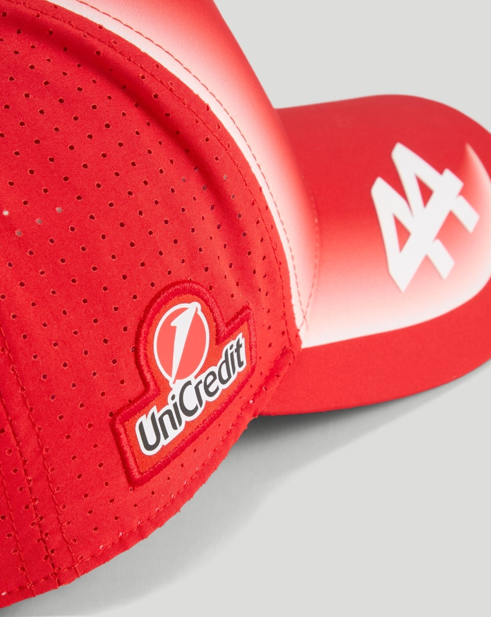 Scuderia Ferrari Unisex Team Hamilton Baseball Cap - Red