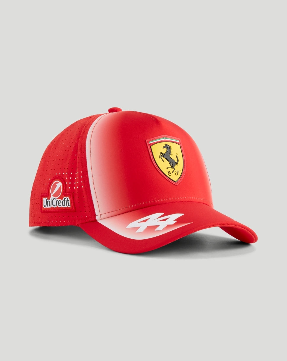 Scuderia Ferrari Unisex Team Hamilton Baseball Cap - Red