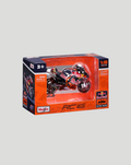 1:18 scale Red Bull KTM factory racing bike model in bright orange packaging