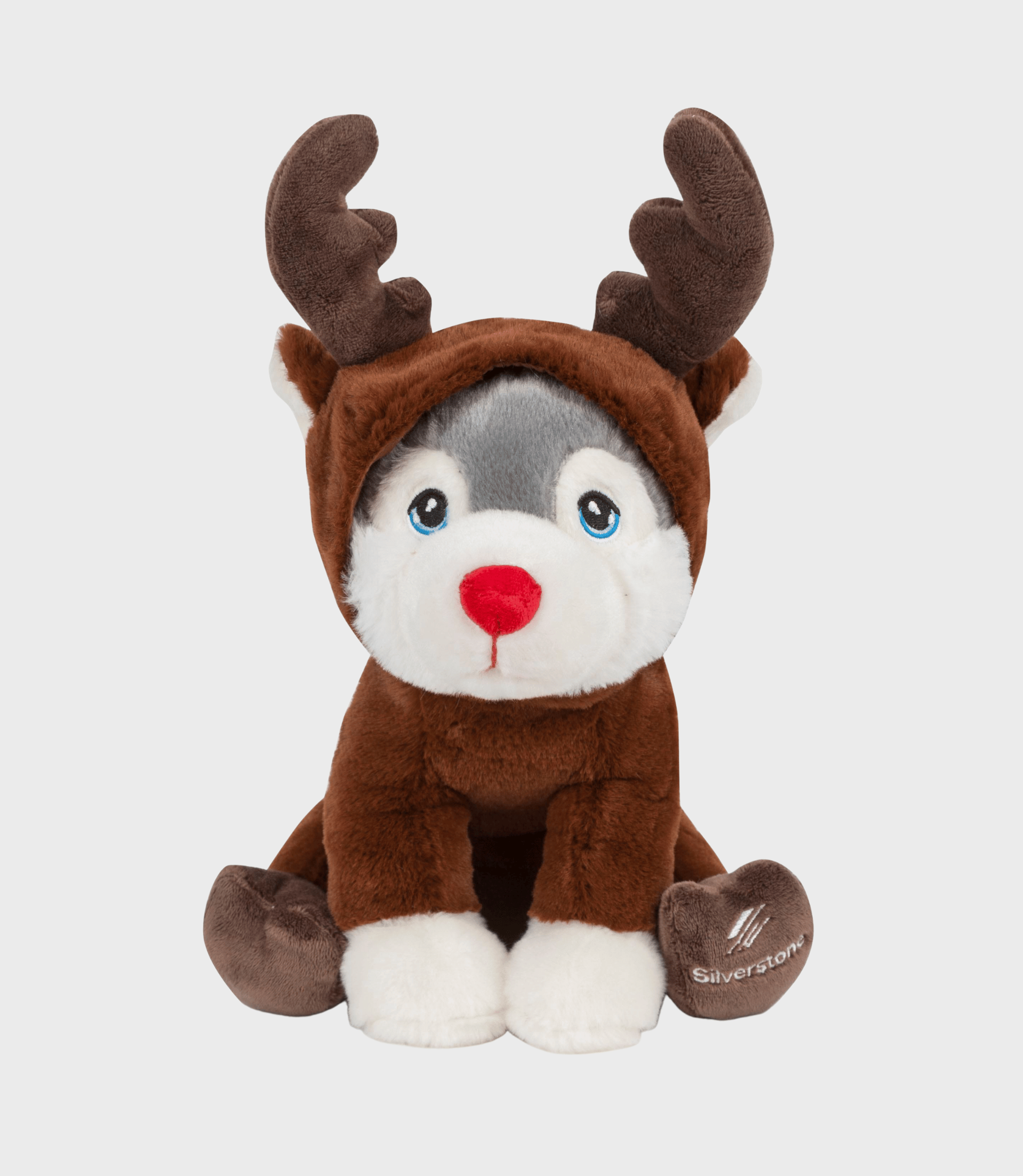 SILVERSTONE CHRISTMAS HUSKY TEDDY BEAR