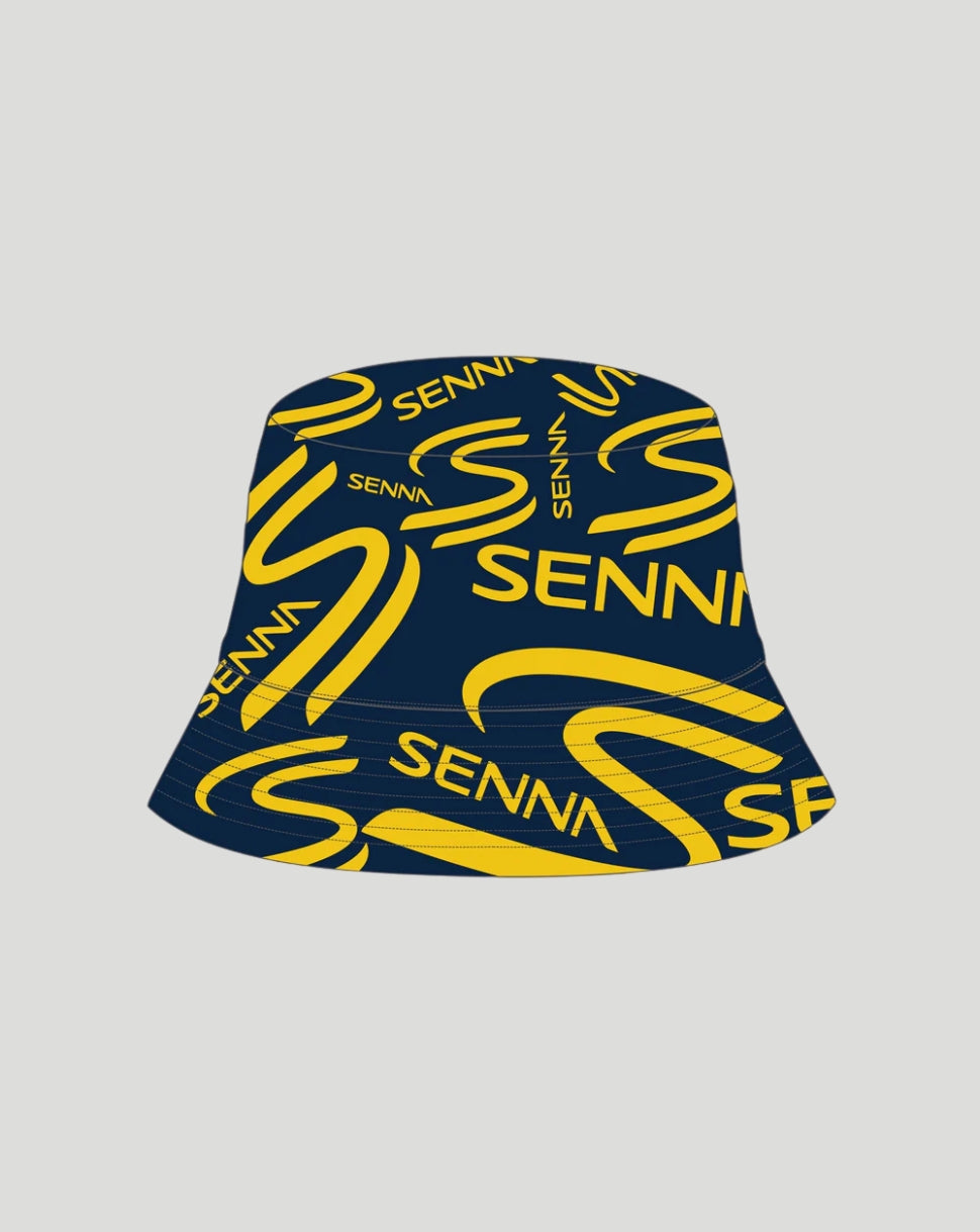 Senna Unisex Reversible Bucket Cap - Navy