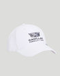 White Tommy Hilfiger Cadillac F1 Team cap with embroidered Cadillac Formula 1 Team logo on the front