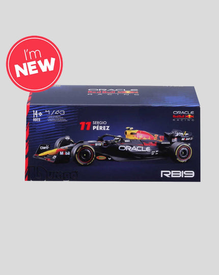 1:43 F1 Red Bull Racing RB19 2023 With Helmet Perez