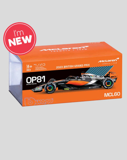 1:43 F1 McLaren MCL60 2023 With Lando Norris Helmet