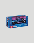 1:43 scale BWT Alpine F1 Team A523 model car in display box