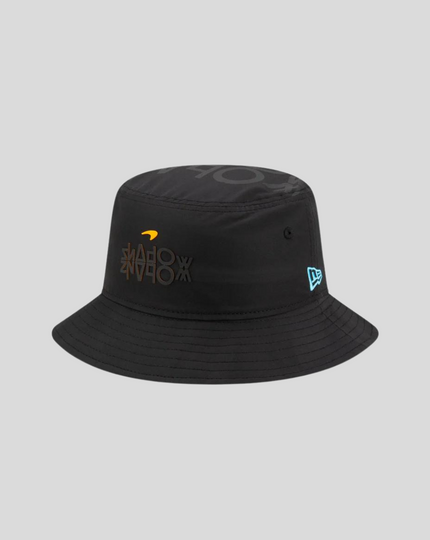 New Era Shadow Bucket Hat - Black