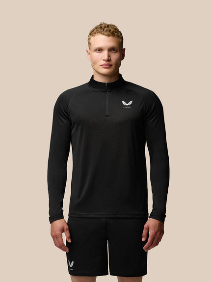 Adapt Training 1/4 Zip Top - Black