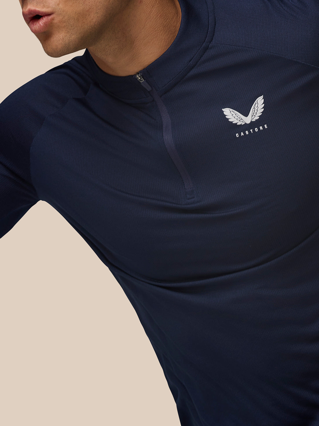 Apex Training 1/4 Zip Top - Midnight Navy