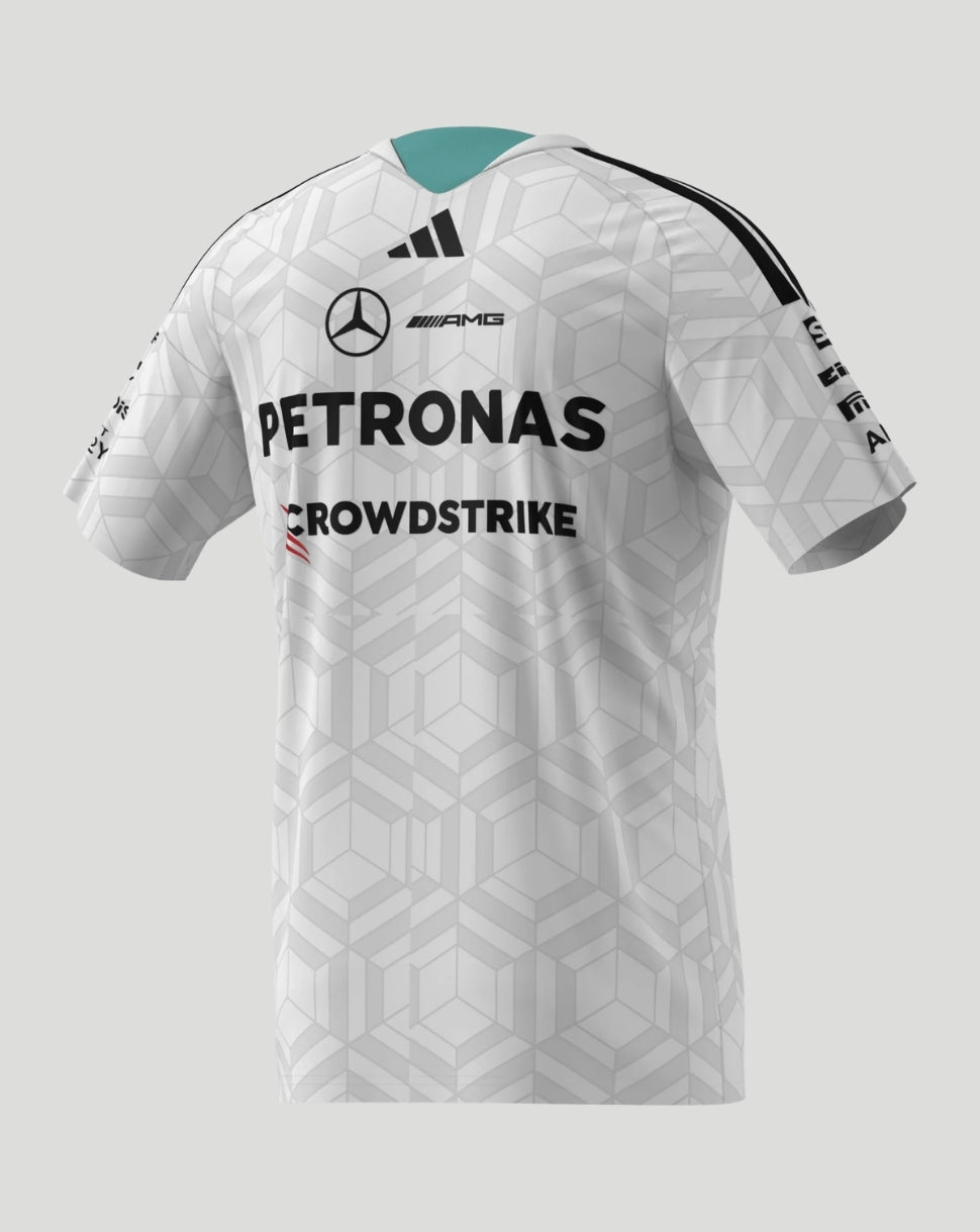Mercedes AMG Petronas F1 Team Men's Driver T-Shirt  - White