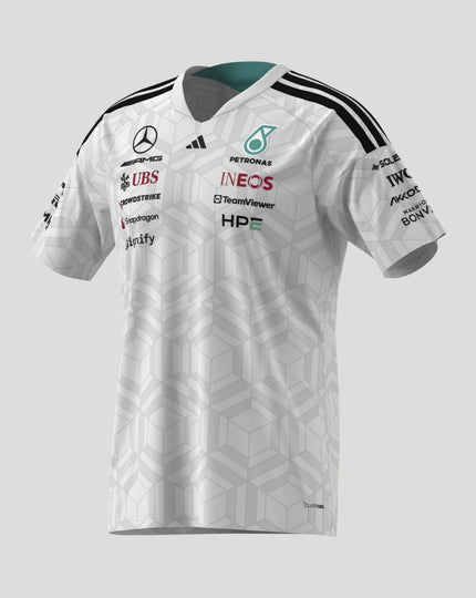 Mercedes AMG Petronas F1 Team Men's Driver T-Shirt  - White