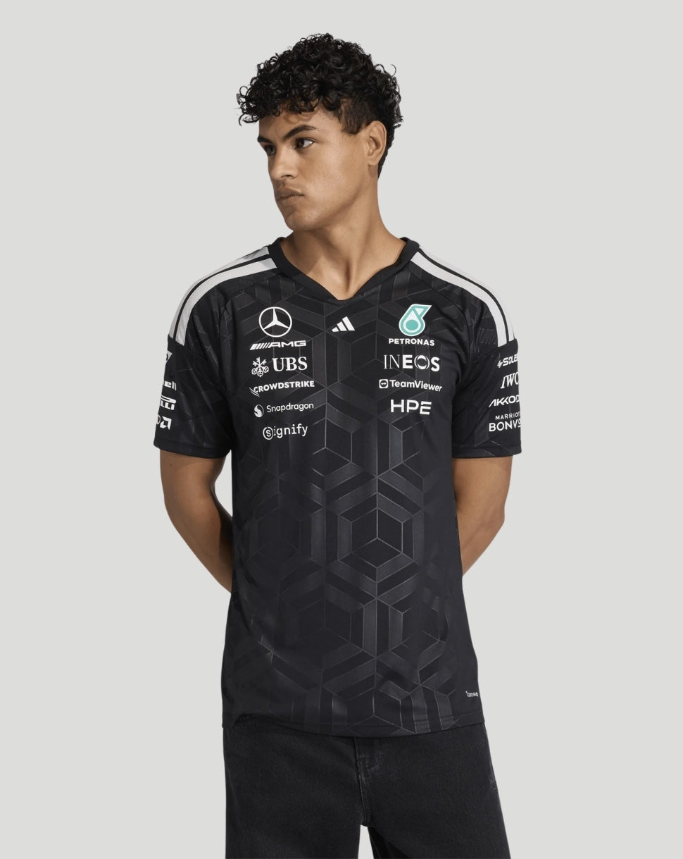 Mercedes AMG Petronas F1 Team Men's Driver T-Shirt  - Black