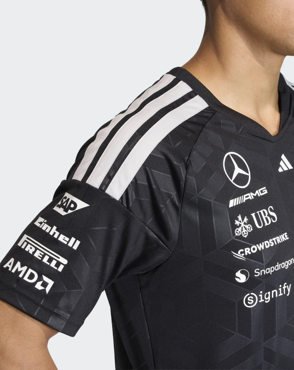 Mercedes AMG Petronas F1 Team Men's Driver T-Shirt  - Black