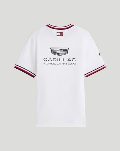 Tommy Hilfiger X Cadillac F1 Unisex Team T-Shirt - White