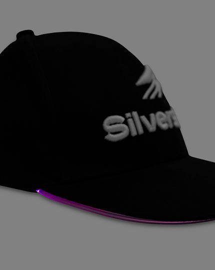 SILVERSTONE LED BASEBALL CAP - PINK