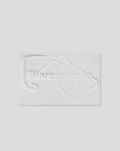 White bumper sticker with the Silverstone logo embossed and a car silhouette.