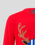 SILVERSTONE MENS REINDEER JUMPER