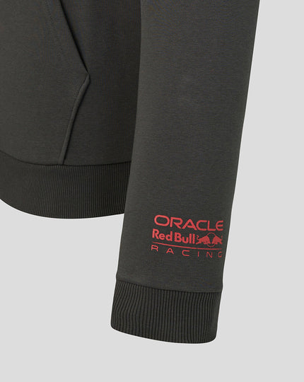 Oracle Red Bull Racing Unisex World Tour Relaxed Fit Pullover Hoodie - Black