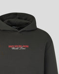 Black Oracle Red Bull Racing World Tour Hoodie with chest logo and bold back print.
