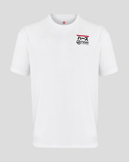 Official Haas Team Unisex Graphic T-Shirt - White