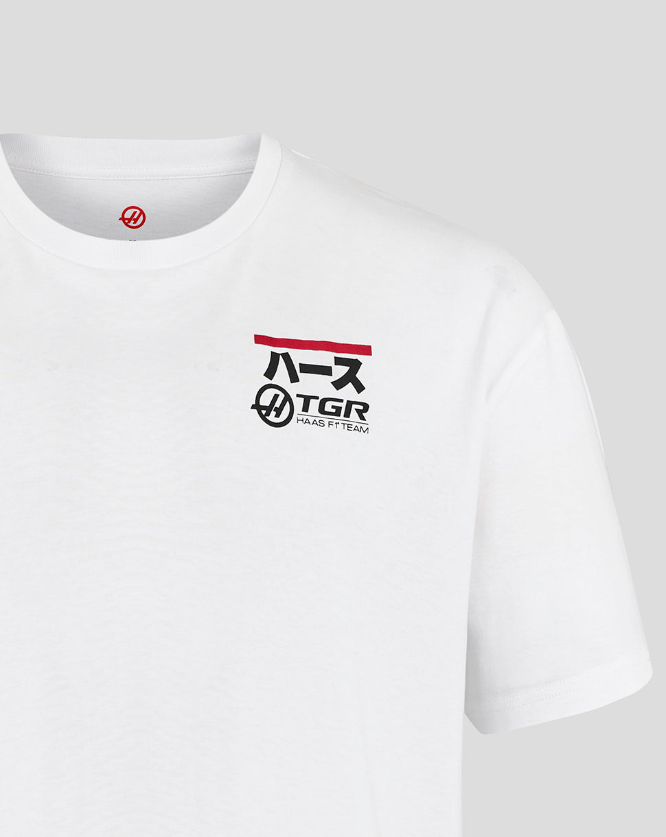 Official Haas Team Unisex Graphic T-Shirt - White