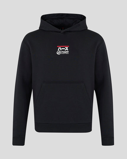 Official Haas Team Unisex Graphic Hoodie - Black