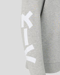 Right sleeve features bold white kanji graphic with left chest racing car branding visible
