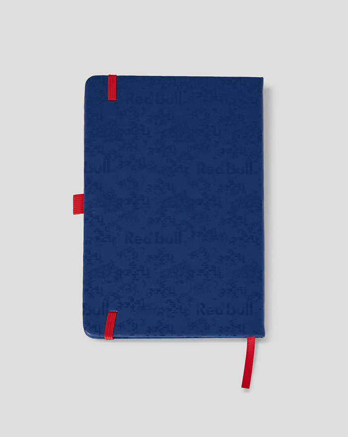 Blue Oracle Red Bull Racing 2026 Notepad with red elastic closures