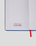 Inside view of Oracle Red Bull Racing 2026 Notepad with logo at bottom corner