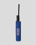 Oracle Red Bull Racing 2026 telescopic umbrella with a black shaft and blue branded sleeve.