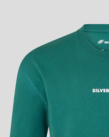 Silverstone Unisex Heritage Short Sleeve T-Shirt - Green