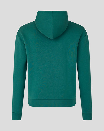 Silverstone Unisex Heritage Pullover Hoodie - Green