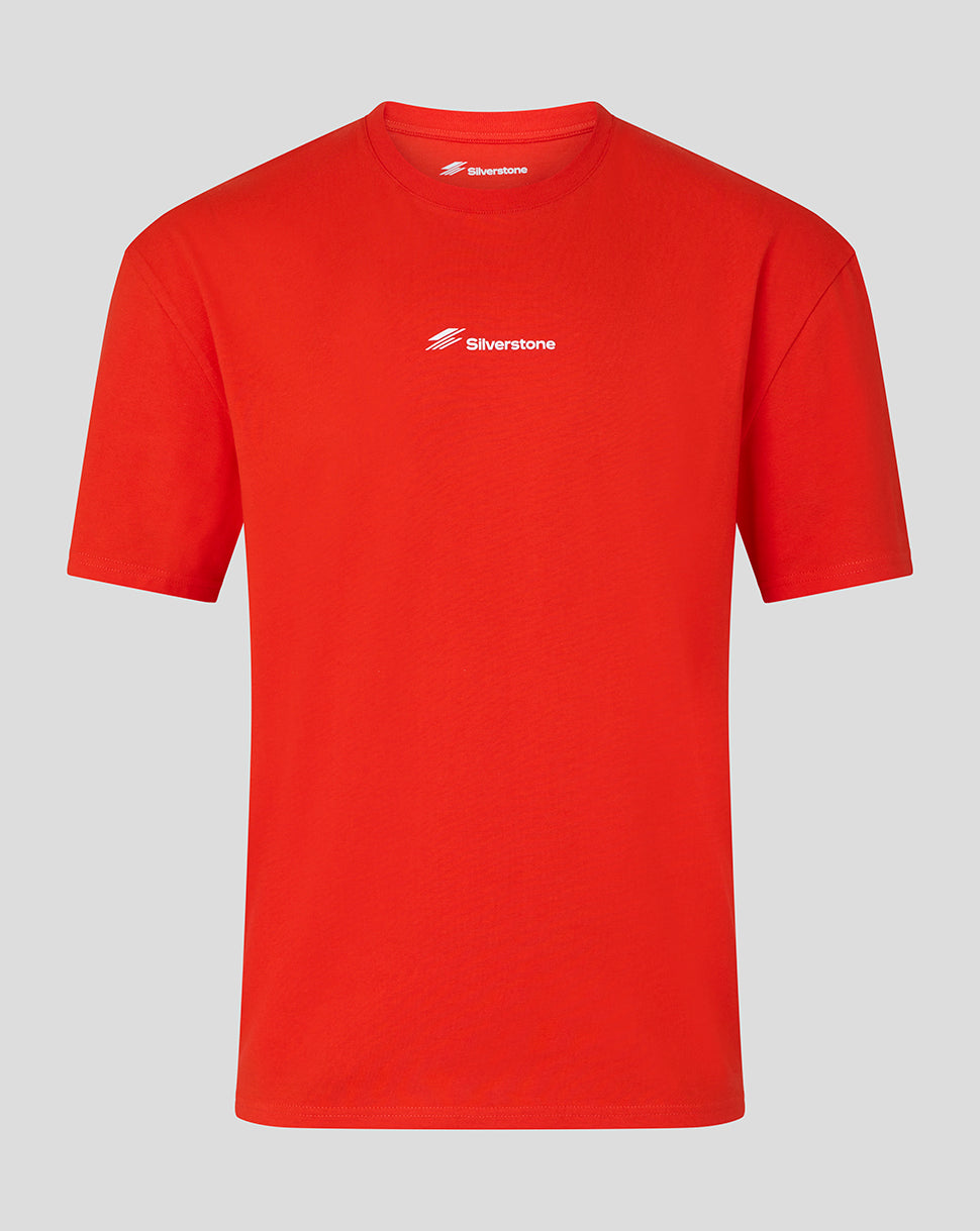 Silverstone Unisex British Injection T-Shirt - Red